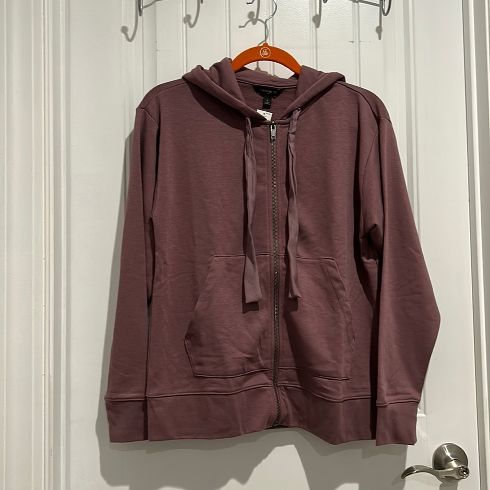 NWT BANANA REPUBLIC FACTORY French Terry Full Zip Hoodie - S, M and L